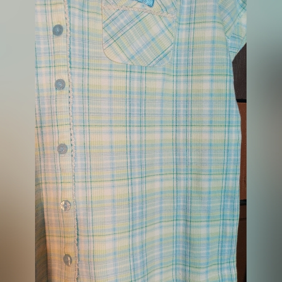 Cute Karen Neuburger small Feminine Short Sleeve top With Matching Capris - Picture 2 of 10